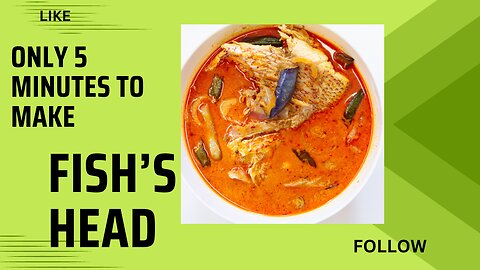 Fish's Head with Green Gram Beans