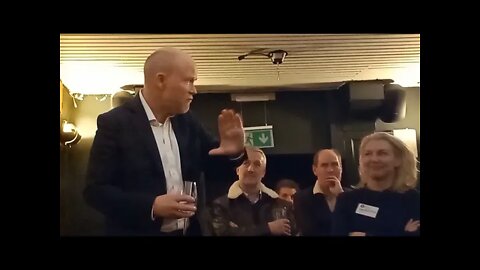 Toby Young of the 'Free Speech Union' delivers 1st speech of year