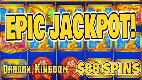MY ALL TIME BEST DRAGON KINGDOM JACKPOT!!!