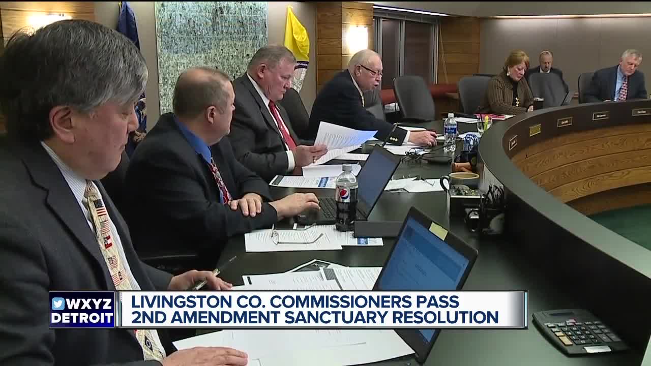 Livingston Co. commissioners pass 2nd Amendment sanctuary resolution