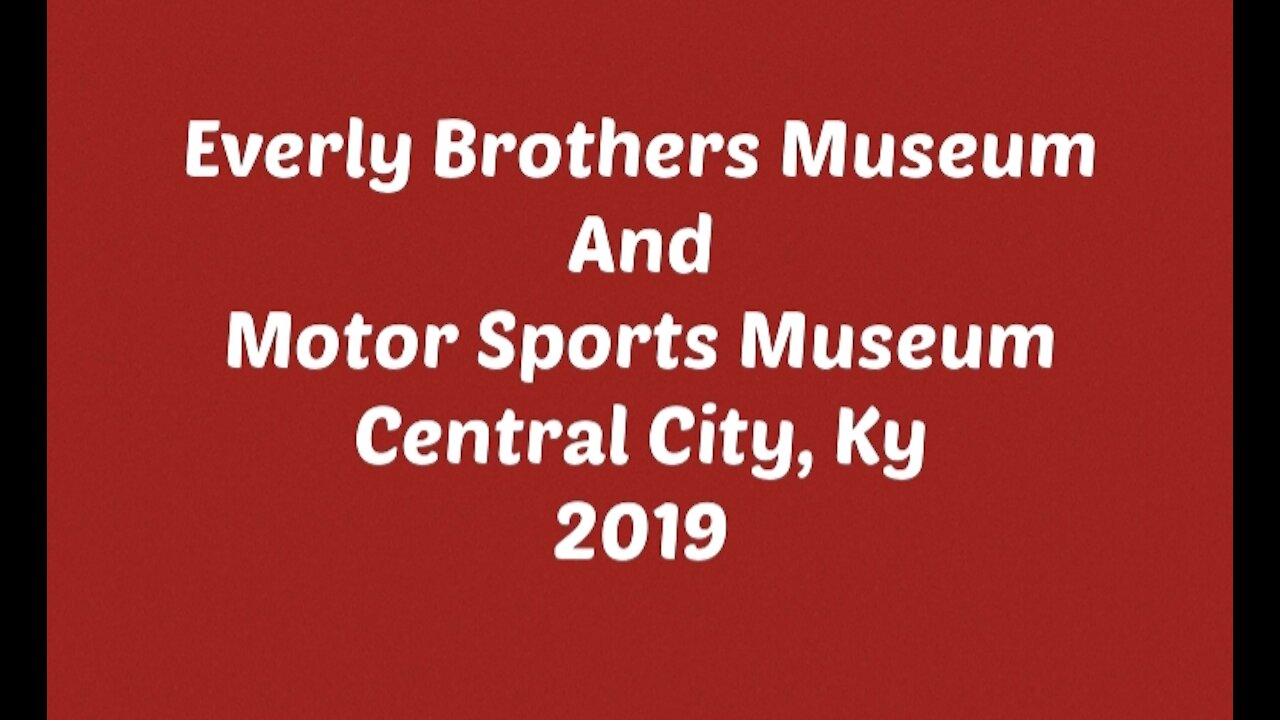 Everly Brothers Museum Kentucky 2019