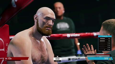Undisputed Boxing Online Gameplay Oleksander Usyk vs Tyson Fury