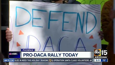 Pro-DACA rally at Phoenix College