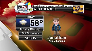 Weather Kid - Jonathan - 4/17/19