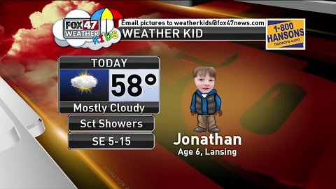 Weather Kid - Jonathan - 4/17/19