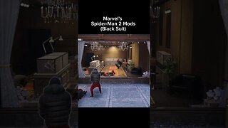 AWESOME Spider-Man 2 Black Symbiote Suit - With NEW Mini Map - Spider-Man PC MODS