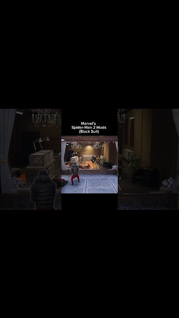 AWESOME Spider-Man 2 Black Symbiote Suit - With NEW Mini Map - Spider-Man PC MODS