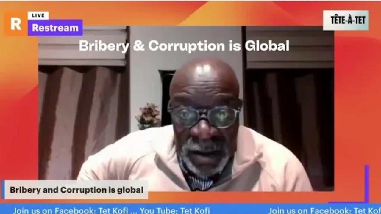 Mankind is now being bribed and corrupted worldwide