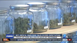 Medical marijuana sales surpass expectations