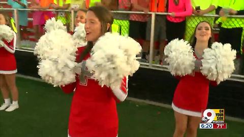 Friday Night Frenzy: Fairfield cheerleaders pump up crowd