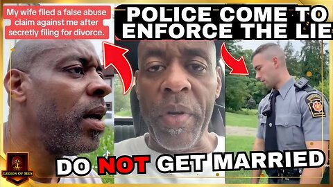 Man Records Himself Getting Kicked Out Of His House After Wife LIES For DIVORCE Leverage