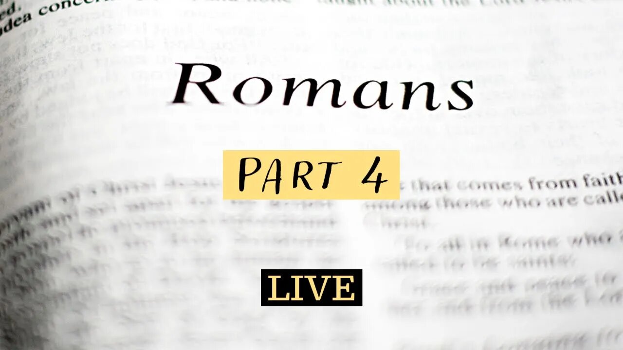 Paul's Conflicting Letter to the Romans - Part 4 - Christopher Enoch