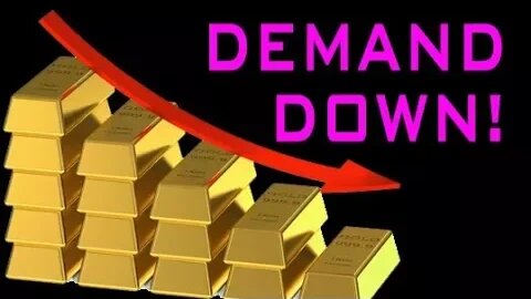 Gold Demand Drops To 8 Year Low