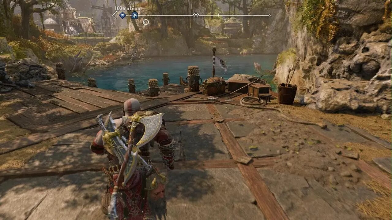 God of War Ragnarök: O enterro de Brok