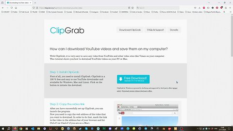 Clip Grab website is currently unsafe Warning for people to stay away