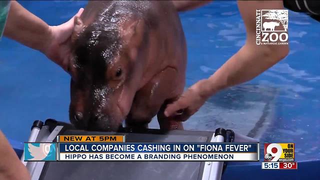 Fiona the brand grows along with Fiona the hippo