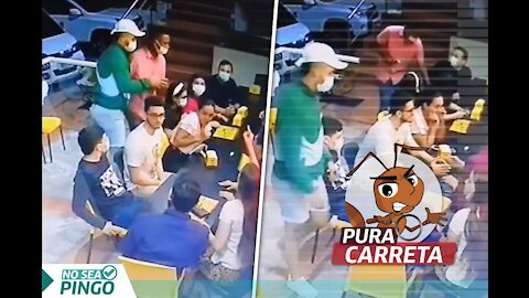 No coma cuento: Video de atraco en restaurante no ocurrió en Bucaramanga