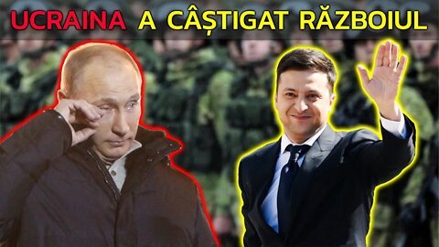 UCRAINA A CÂȘTIGAT! ZELENSKY A DAT VESTEA