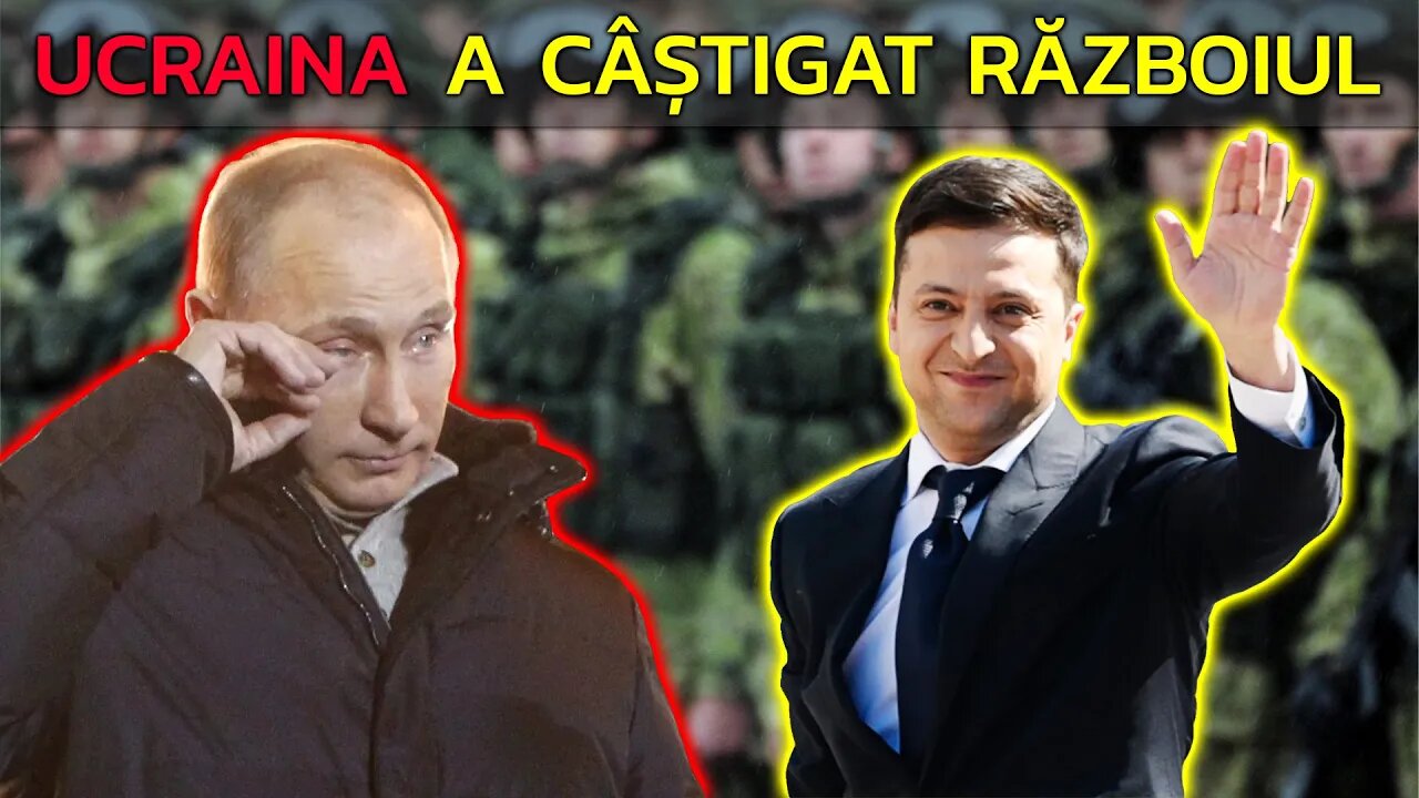 UCRAINA A CÂȘTIGAT! ZELENSKY A DAT VESTEA
