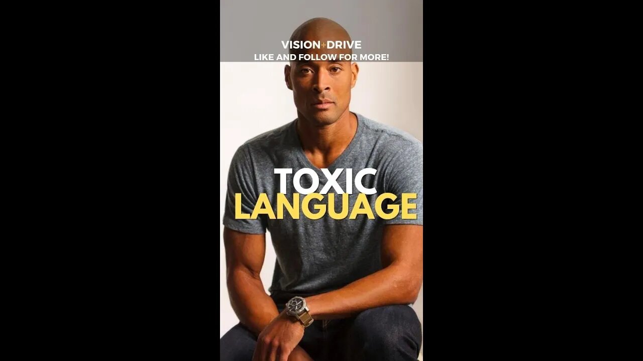 ARE YOU USING TOXIC LANGUAGE? #shorts #motivationalvideos