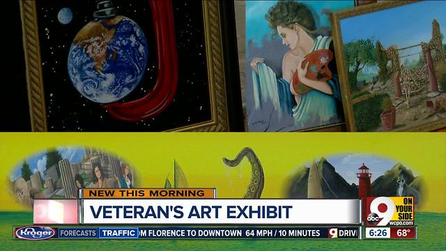 Local veteran overcomes homelessness, alcoholism to headline his own art show