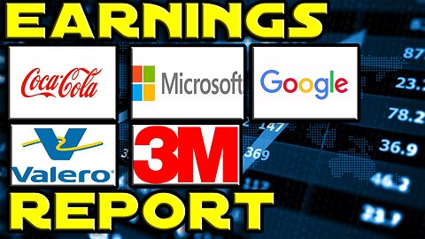 $KO, $VLO, $MMM, $MSFT, $GOOG Earnings Report | THIS WAS CRAZY!!!