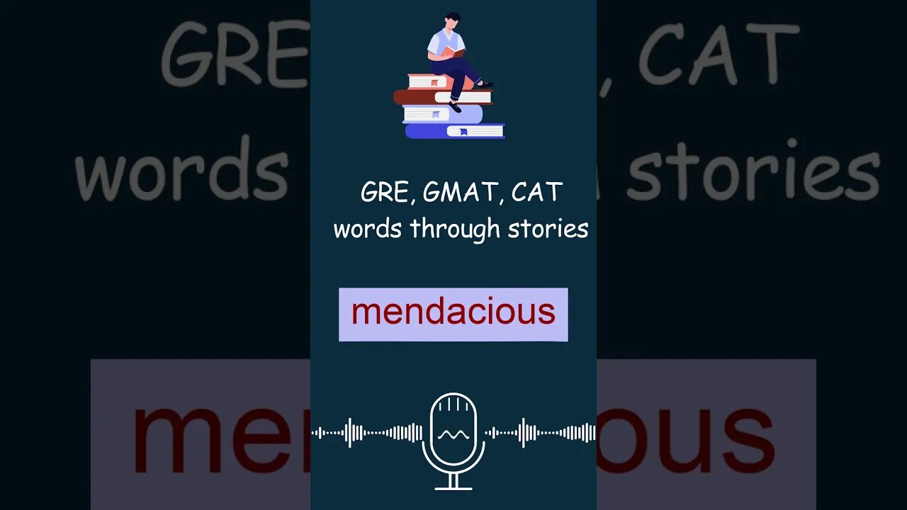 ep0266 mendacious meaning #shorts