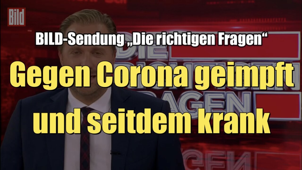 Gegen Corona geimpft und seitdem krank (BILD I 19.06.2022)