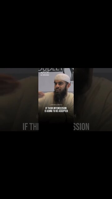 Intercession is only when Allah allows!