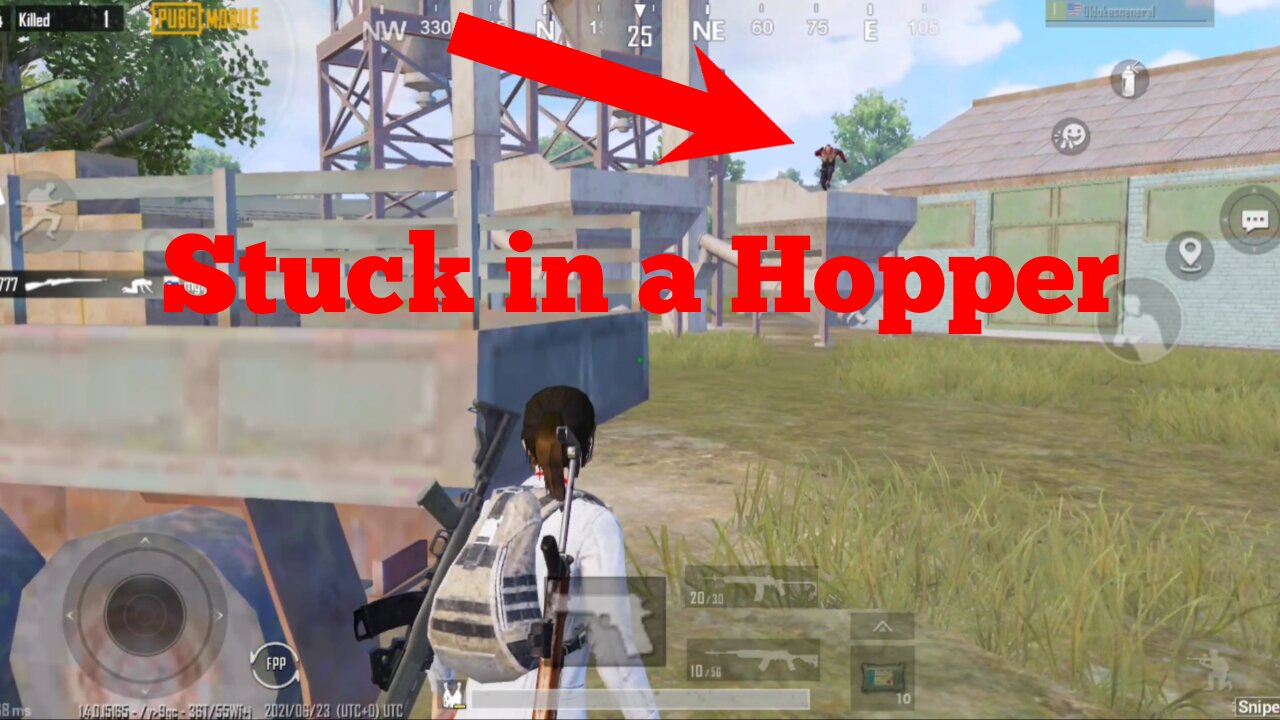 Stuck in a Hopper!!! - PubG Mobile