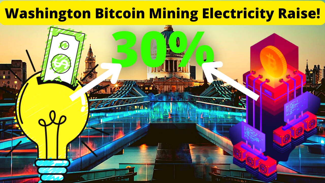 Electricity Rates for Bitcoin Miners in Washington Increase by 30%!