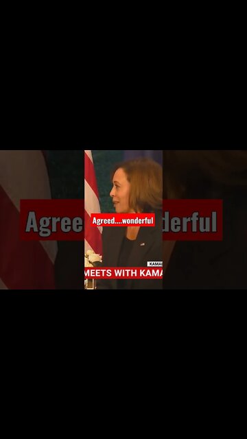 Kamala won't stop talking about nothing...