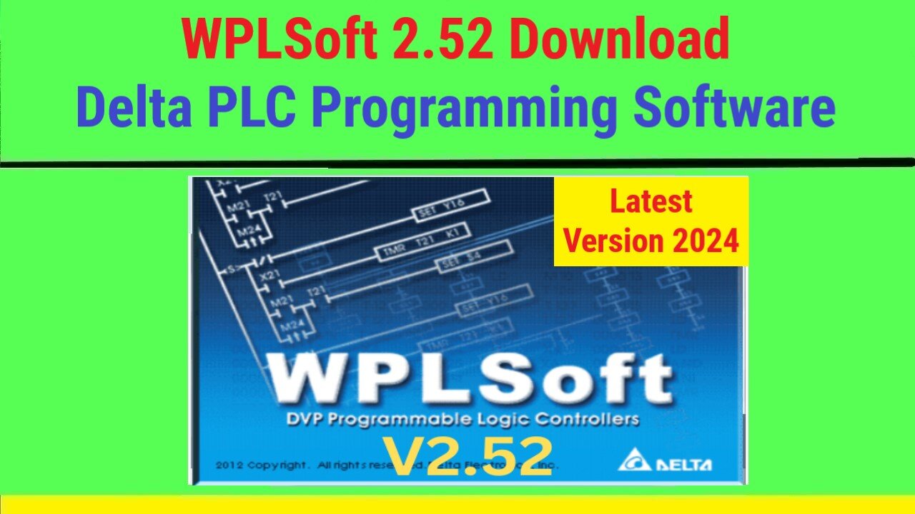 0197 - WPLSoft 2.52 Download - Delta PLC Programming software - Windows 11