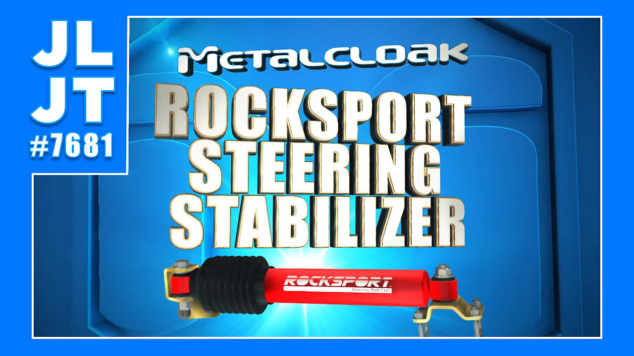 JL Wrangler & JT Gladiator Rocksport Steering Stabilizer
