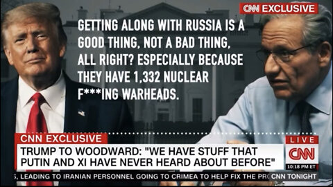 The Trump Tapes- “They have 1,332 Nuclear F**king Warheads & I have Built a Weapons System that Noboday has Ever Heard of in This Country”