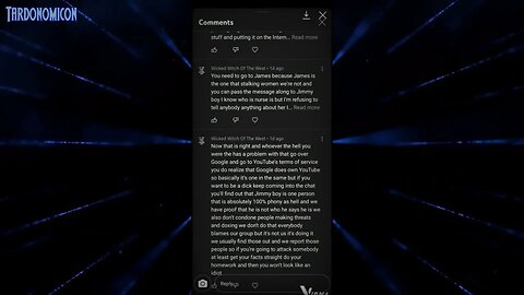 2022 07 06 1 I'm reporting you people to the police for stalking the young lady that I'm fond of I