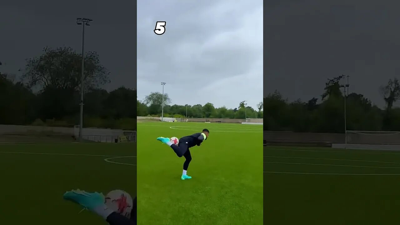 Over Head Then Catches It With Butt! 😲