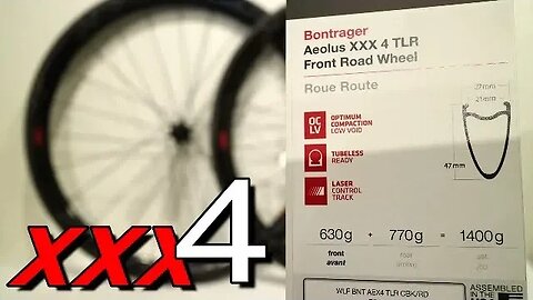 The 47mm Bontrager Aeolus XXX 4 TLR Carbon Road Bike Wheels Features Specs and Weight