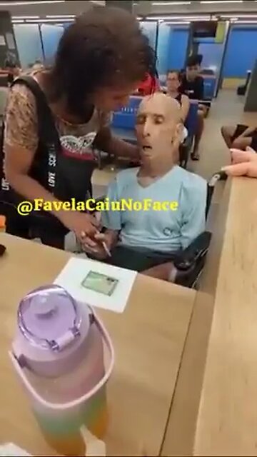 A woman in Brazil took a deceased man to the bank