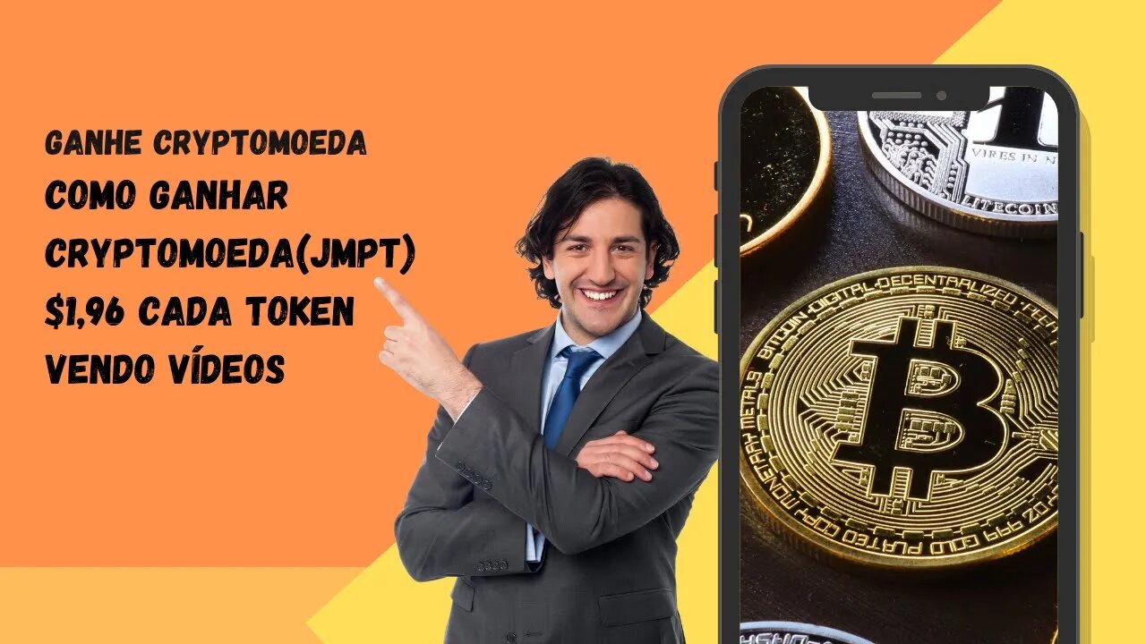 Ganhe tokens JMPT vendo vídeos