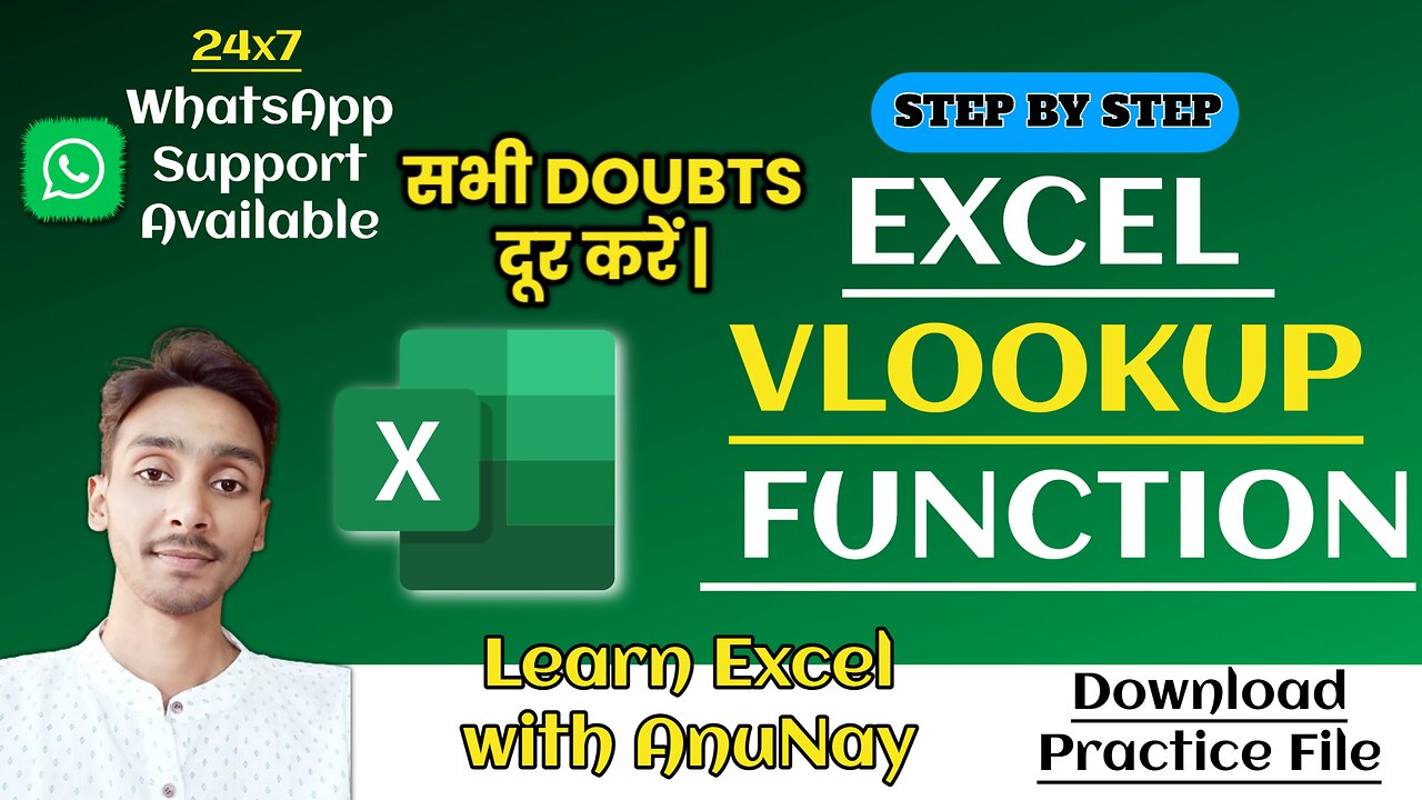 Excel VLOOKup Function