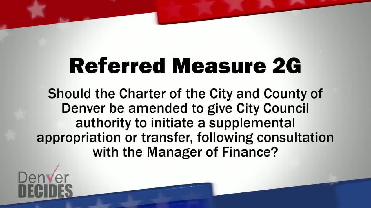 Denver Decides forum: Ballot Measure 2G — Expand Council Budgeting Authority