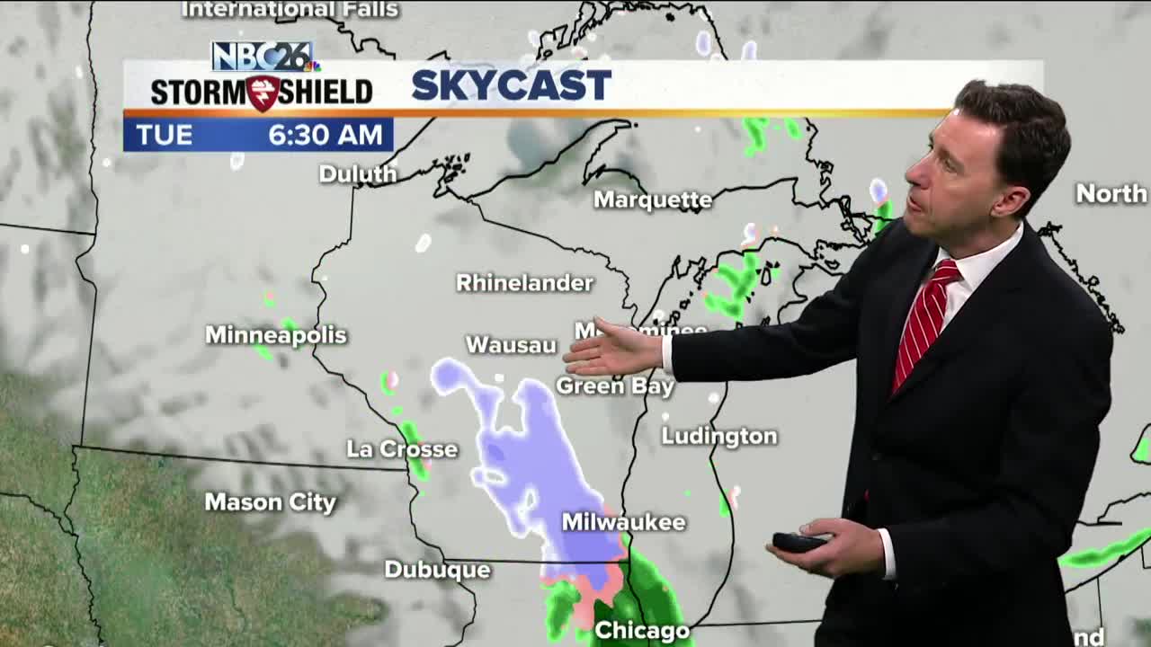 Michael Fish's NBC26 weather forecast