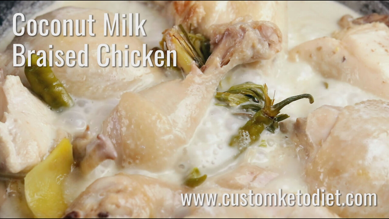 Coconut Milk Braised Chicken