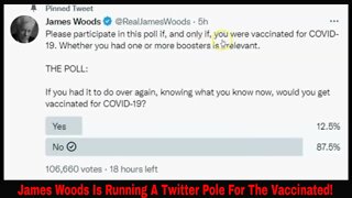 James Woods Is Running A Twitter Pole For The Vaccinated!