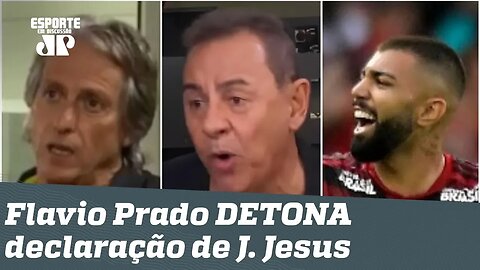 "Tá LOUCO? O Flamengo não seria G-6 nem na SÉRIE B da Inglaterra!", dispara Flavio Prado