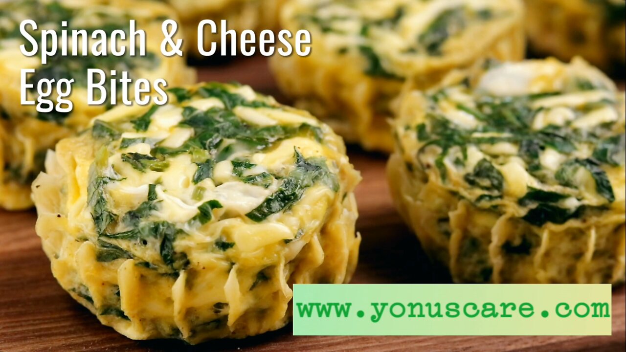 How to cook Keto based Spinach and Cheese Egg Bites