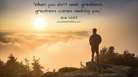 Greatness Is YOU And It's Calling Your Name. Here's How To Answer It...