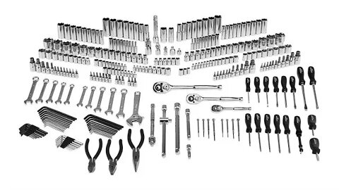 Secret Harbor Freight Tool Buy. 301 piece Mechanics kit. Nobody tell Johns wife he bought more tools