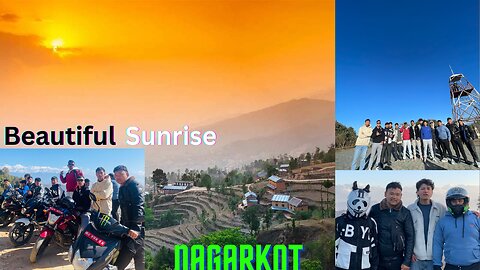 Long drive to see the best sunrise